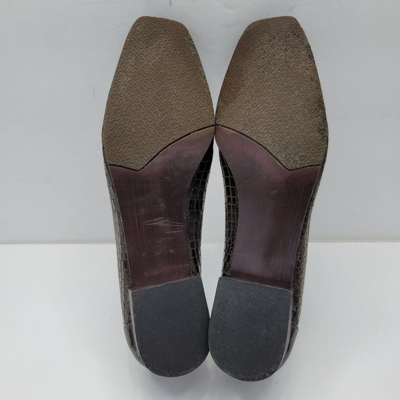 Naturalizer Checker Brown Snake Women's Shoes 778P82 US Size 7 - Picture 10 of 10